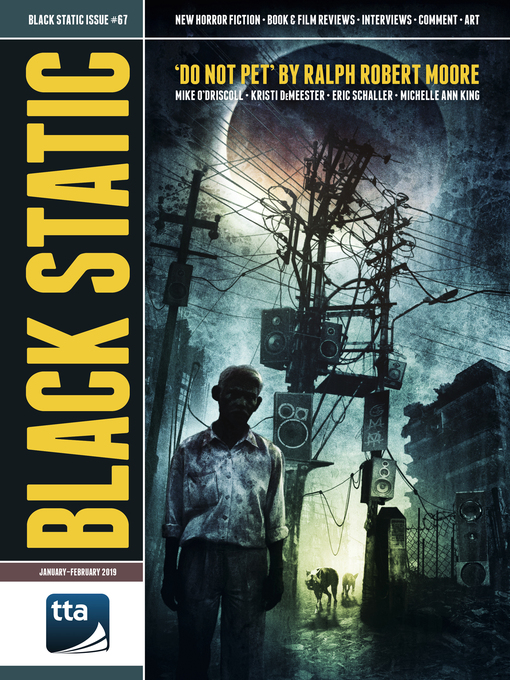 Upplýsingar um Black Static #67 (January-February 2019) eftir TTA Press - Biðlisti